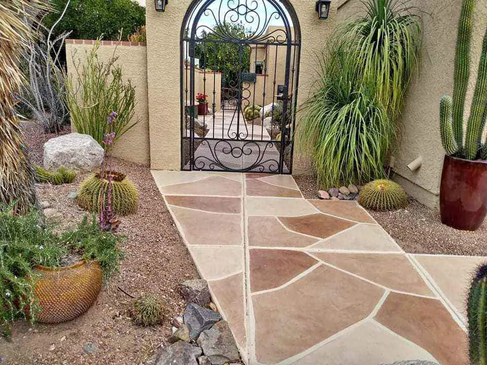 newly resurfaced walkway in Albuquerque, NM